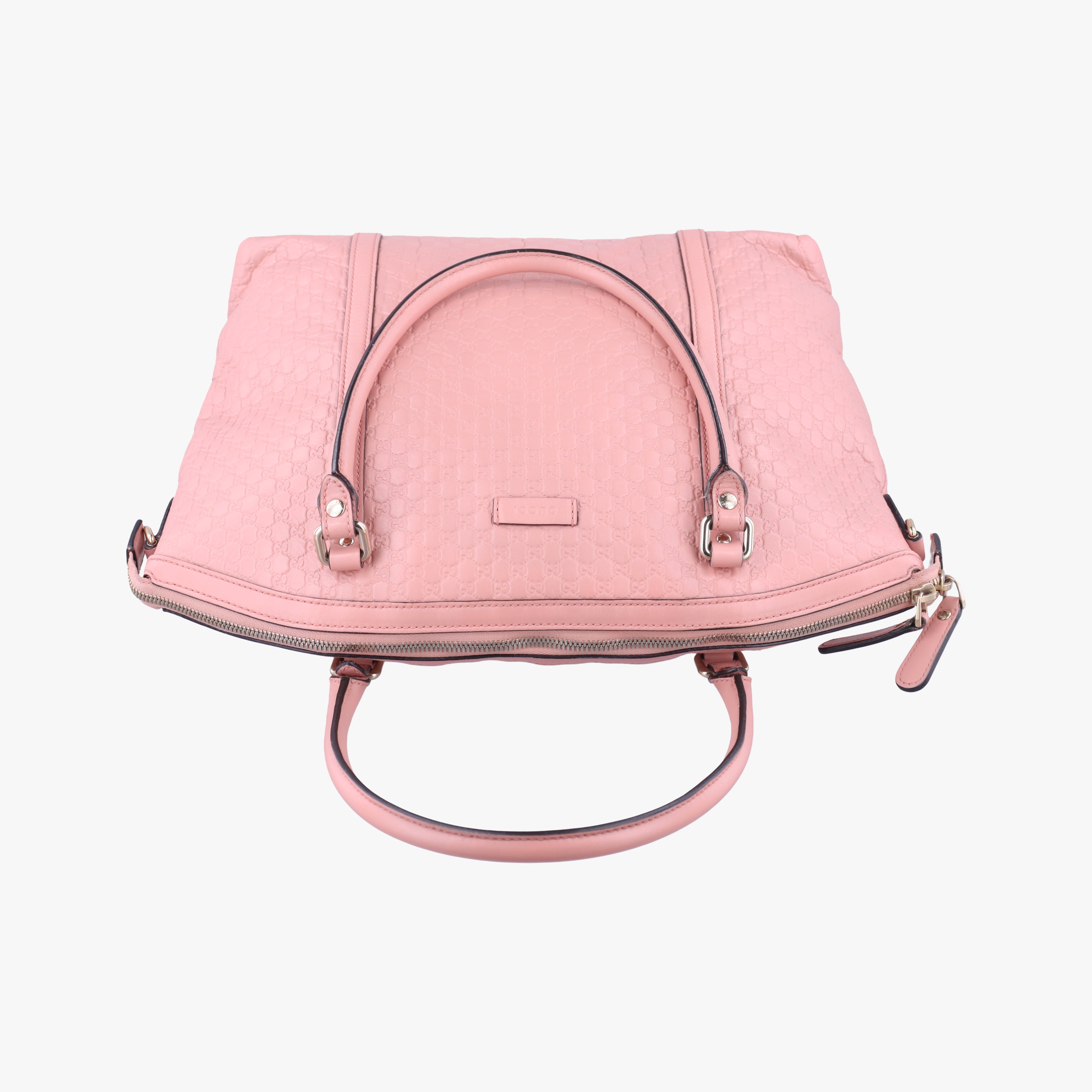 Pre-owned Gucci Microguccissima Pink Leather 449657 handbag | stylenewstar