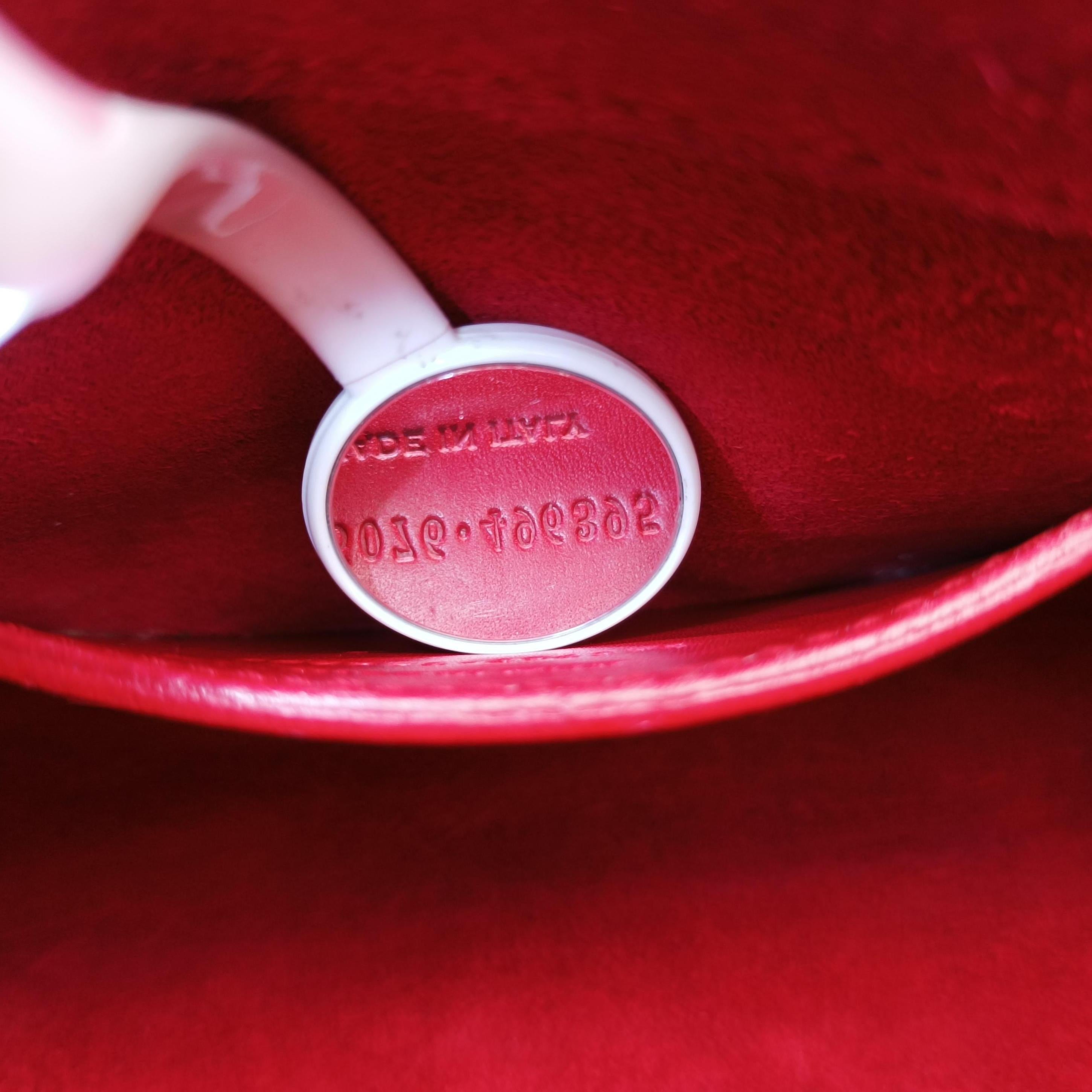 Pre-owned Yves Saint Laurent KATE Red Leather 326076 shoulderbag | stylenewstar