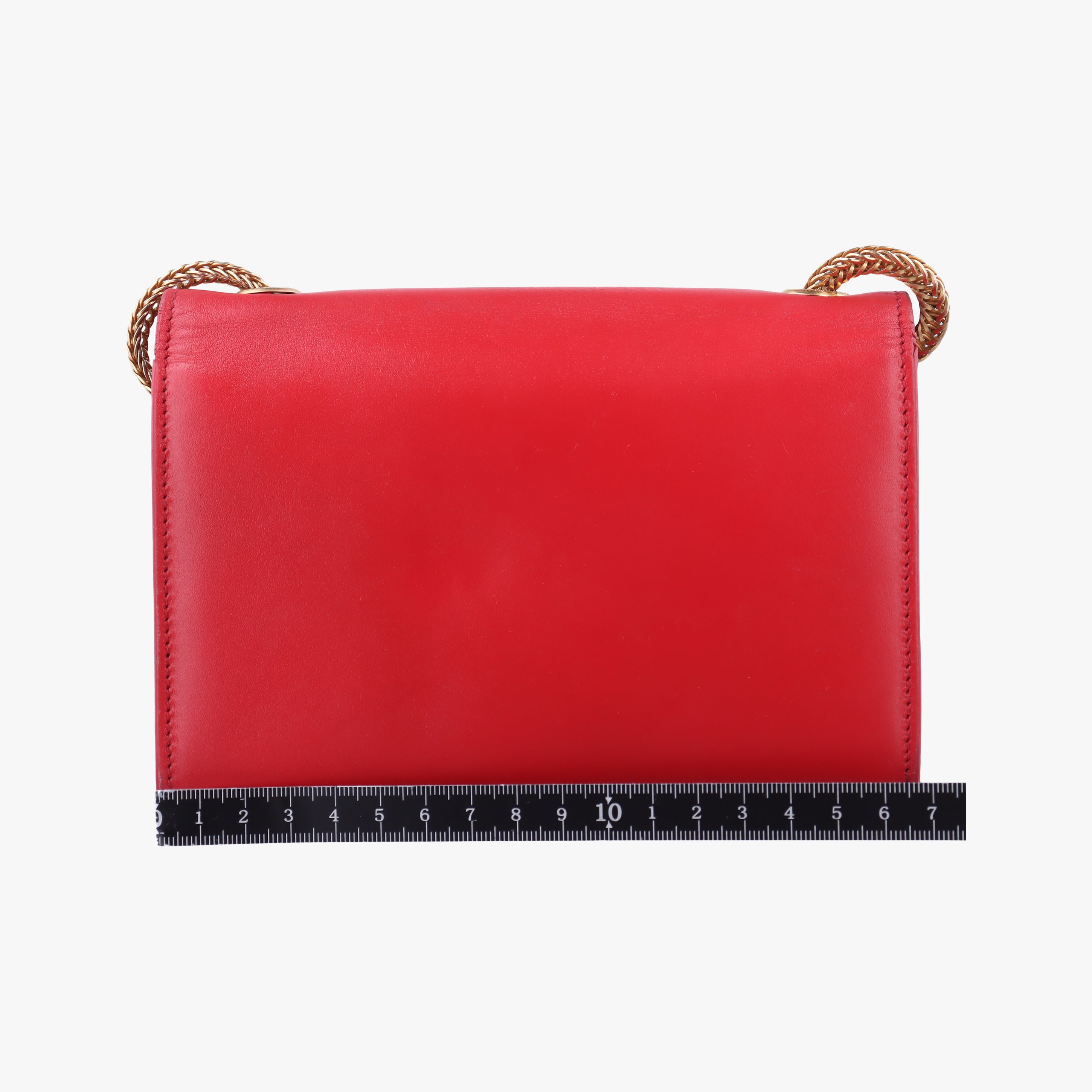 Pre-owned Yves Saint Laurent KATE Red Leather 326076 shoulderbag | stylenewstar