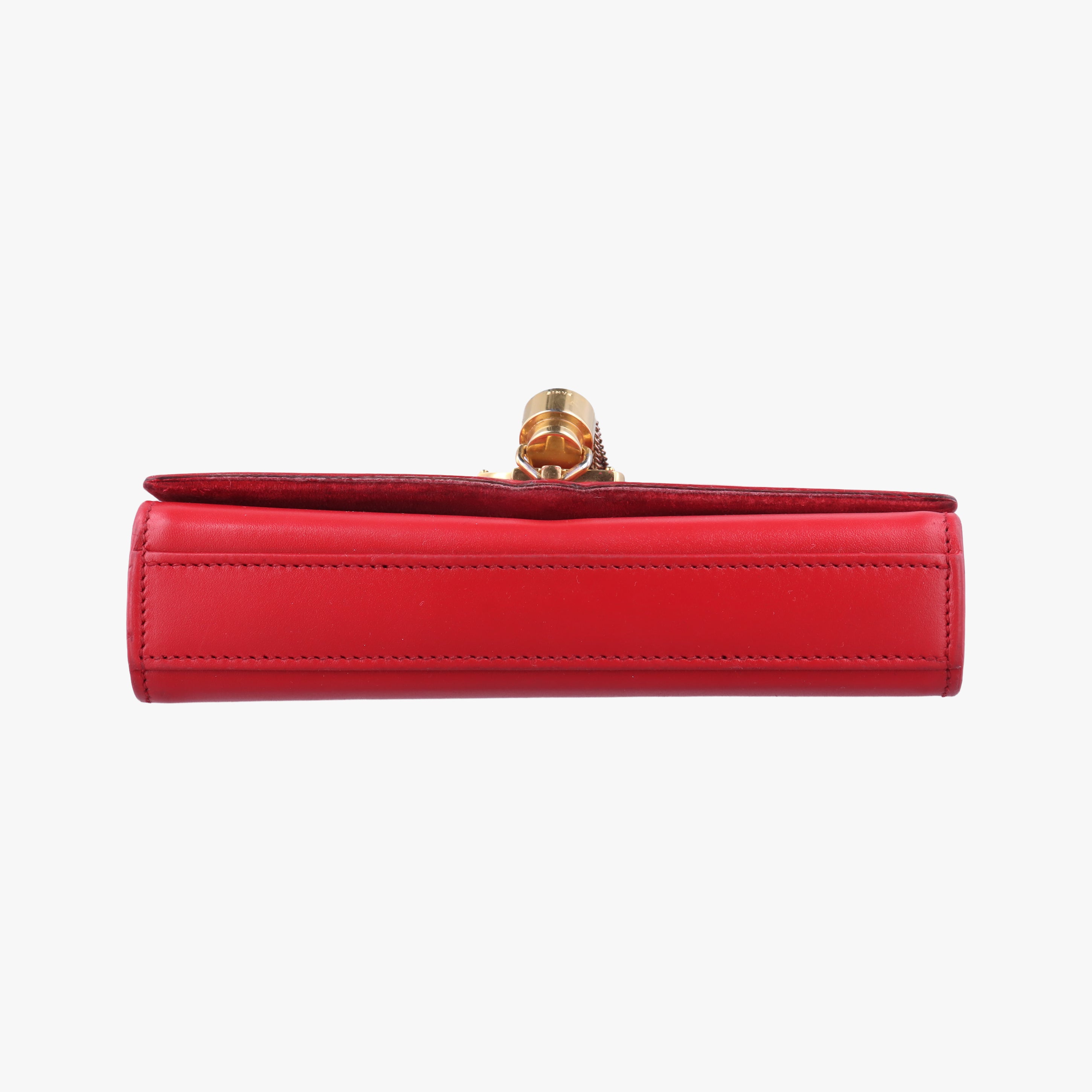 Pre-owned Yves Saint Laurent KATE Red Leather 326076 shoulderbag | stylenewstar