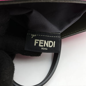 Pre-owned Fendi monster tote Pink Leather 8BH185 shoulderbag | stylenewstar