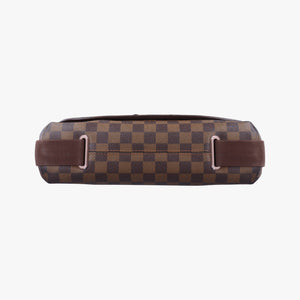 Pre-owned Louis Vuitton BROOKLYN MM EBENE Damier Canvas N51211 shoulderbag | stylenewstar