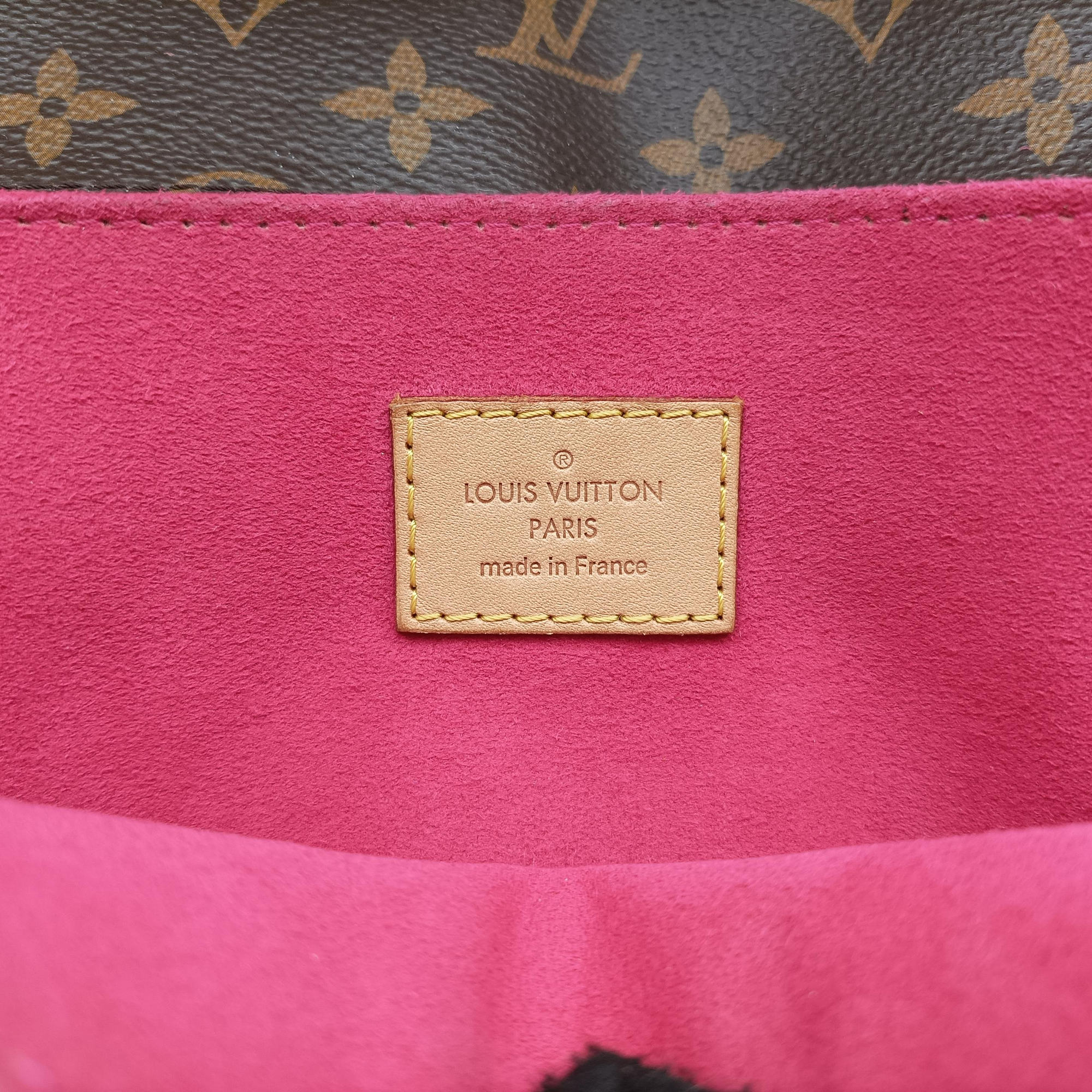 Secondhand Louis Vuitton Pochette MeTIS MM Brown×multicolor Monogram Patches M43991 shoulderbag | stylenewstar