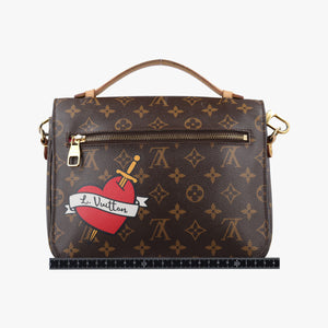 Secondhand Louis Vuitton Pochette MeTIS MM Brown×multicolor Monogram Patches M43991 shoulderbag | stylenewstar