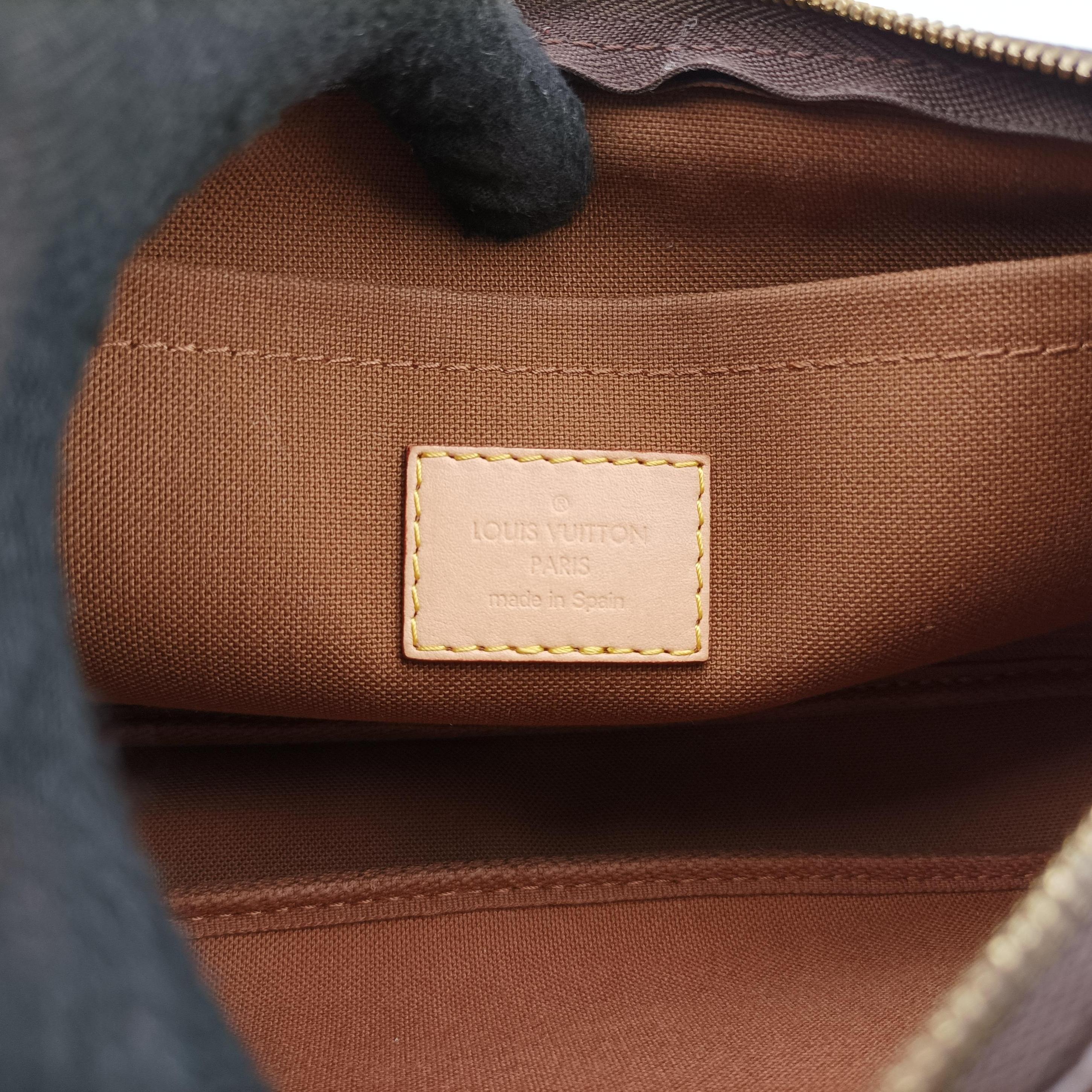 Vintage Louis Vuitton MULTI POCHETTE ACCESSOIRES MARRON×ROSE CLAIRE Monogram Canvas M44840 shoulderbag | stylenewstar