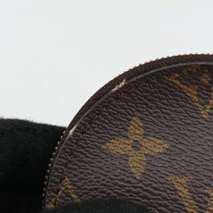 Vintage Louis Vuitton MULTI POCHETTE ACCESSOIRES MARRON×ROSE CLAIRE Monogram Canvas M44840 shoulderbag | stylenewstar