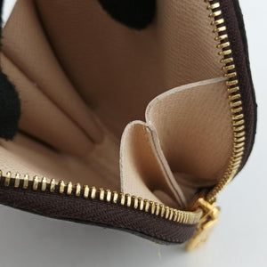 Vintage Louis Vuitton MULTI POCHETTE ACCESSOIRES MARRON×ROSE CLAIRE Monogram Canvas M44840 shoulderbag | stylenewstar