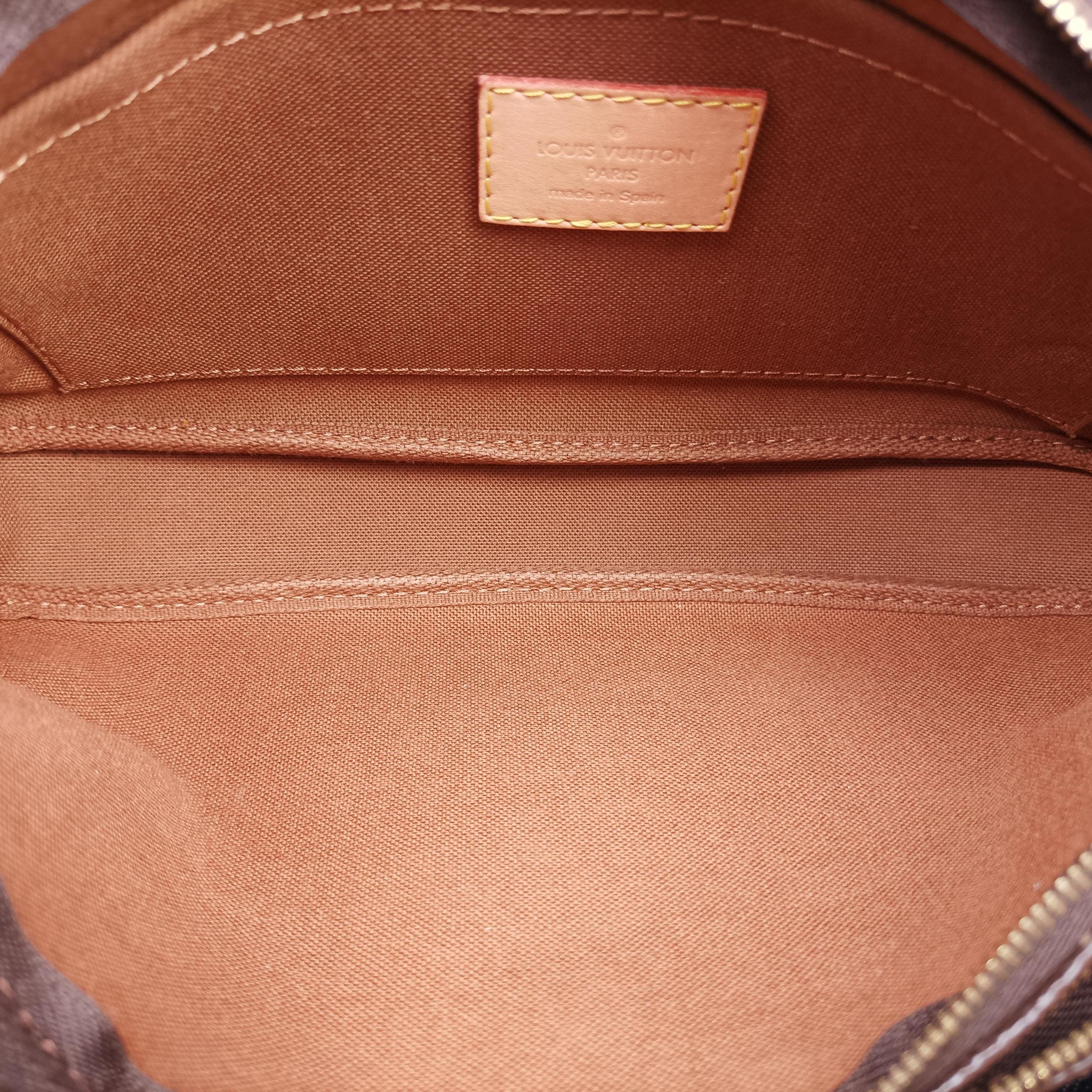Vintage Louis Vuitton MULTI POCHETTE ACCESSOIRES MARRON×ROSE CLAIRE Monogram Canvas M44840 shoulderbag | stylenewstar