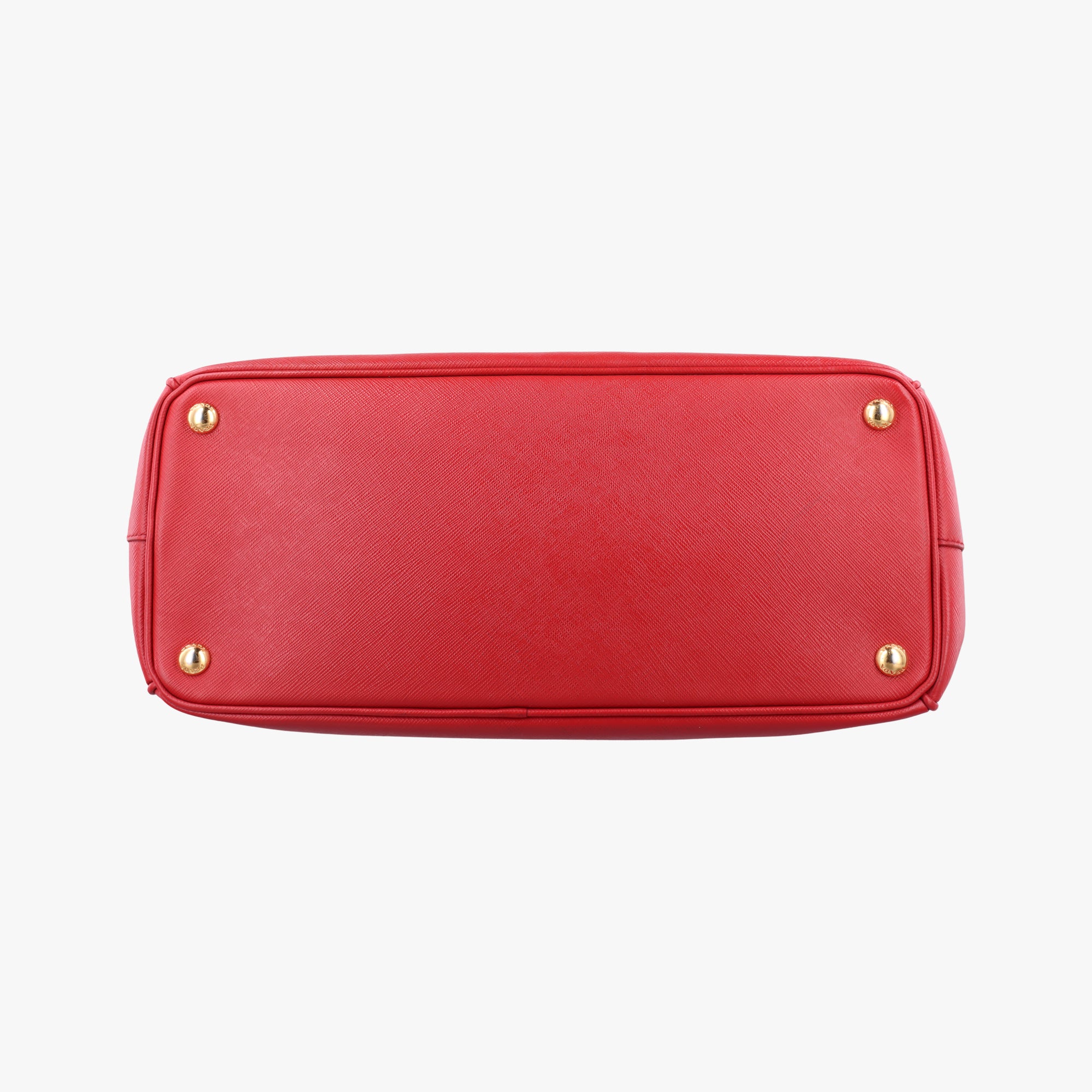 Pre-owned Prada Galleria Red SAFFIANO Leather BN1844 shoulderbag | stylenewstar