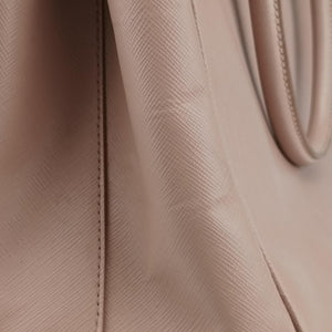 Pre-owned Prada Galleria Pink SAFFIANO Leather BN1874 shoulderbag | stylenewstar
