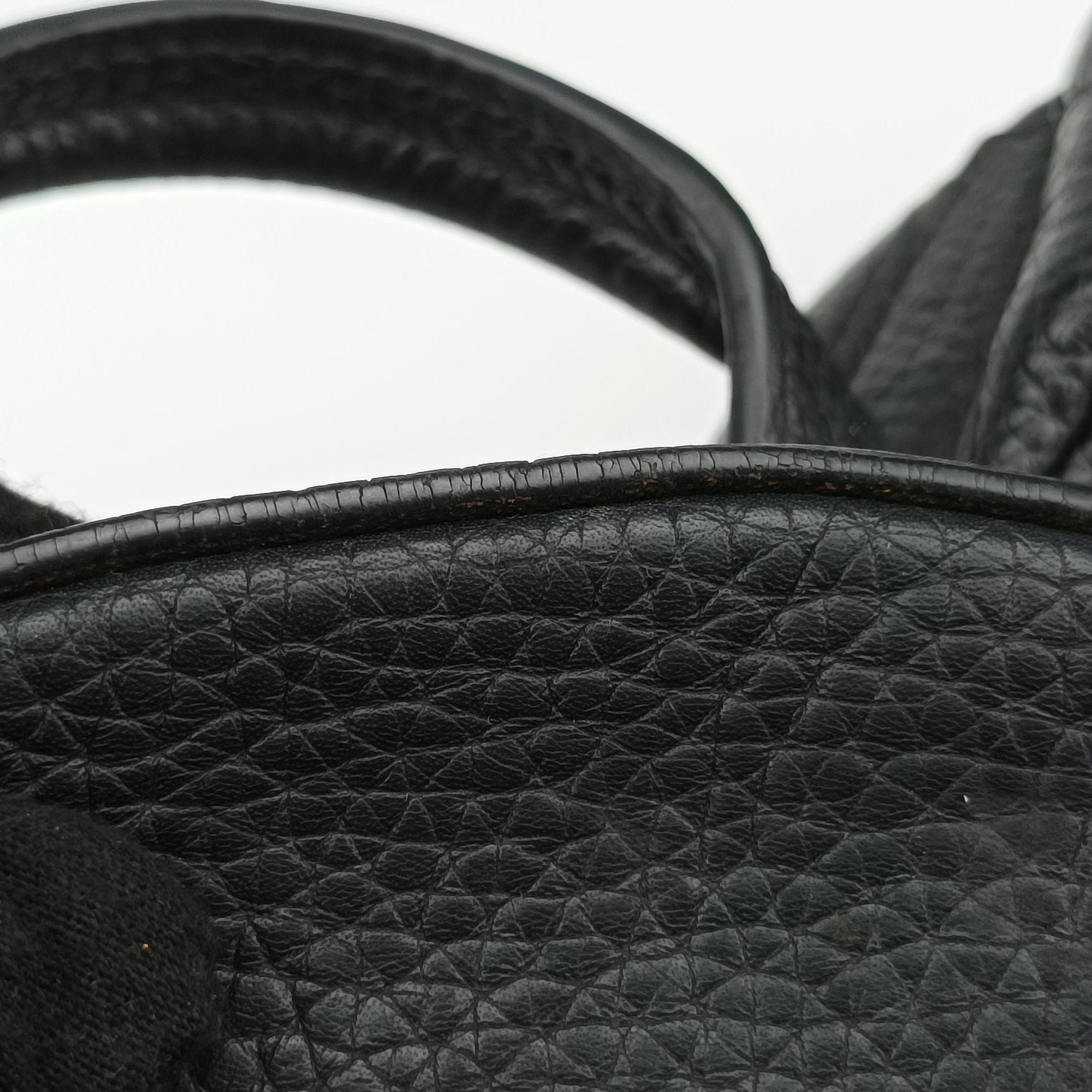 Secondhand Louis Vuitton ARMAND Noir Taurillon Leather M42687 backpack/rucksack | stylenewstar