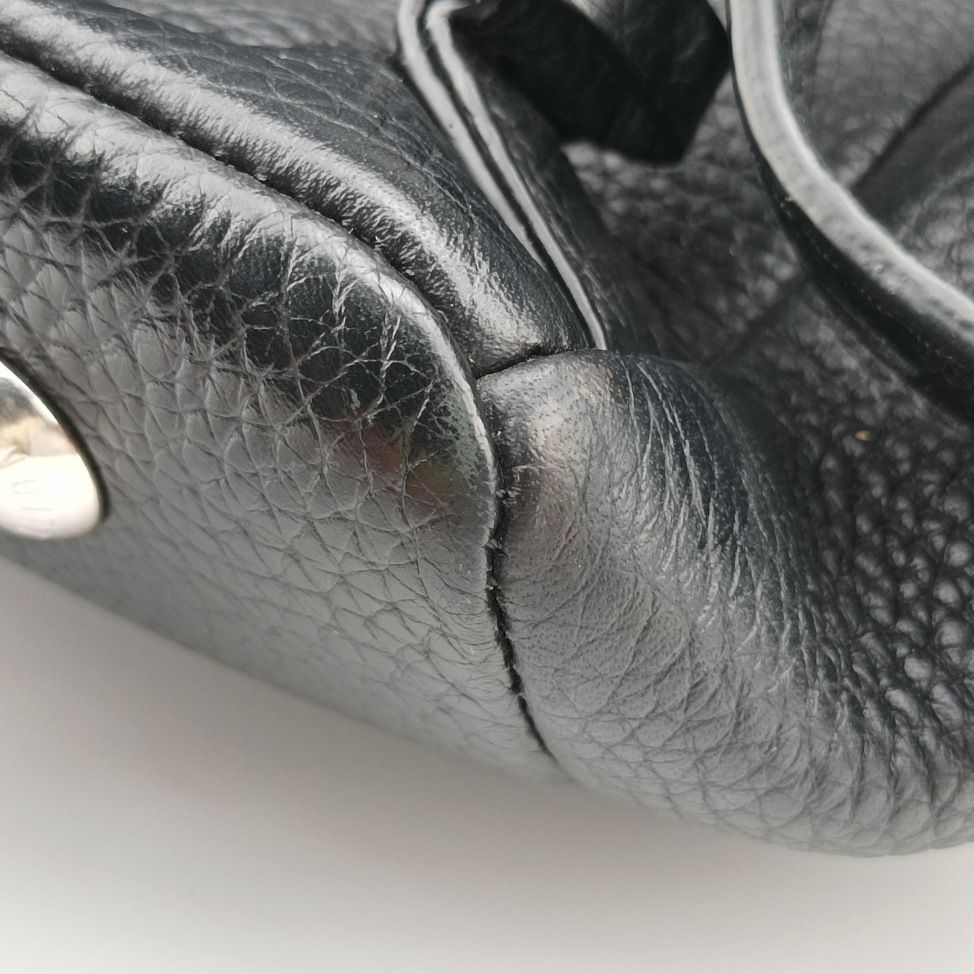 Secondhand Louis Vuitton ARMAND Noir Taurillon Leather M42687 backpack/rucksack | stylenewstar