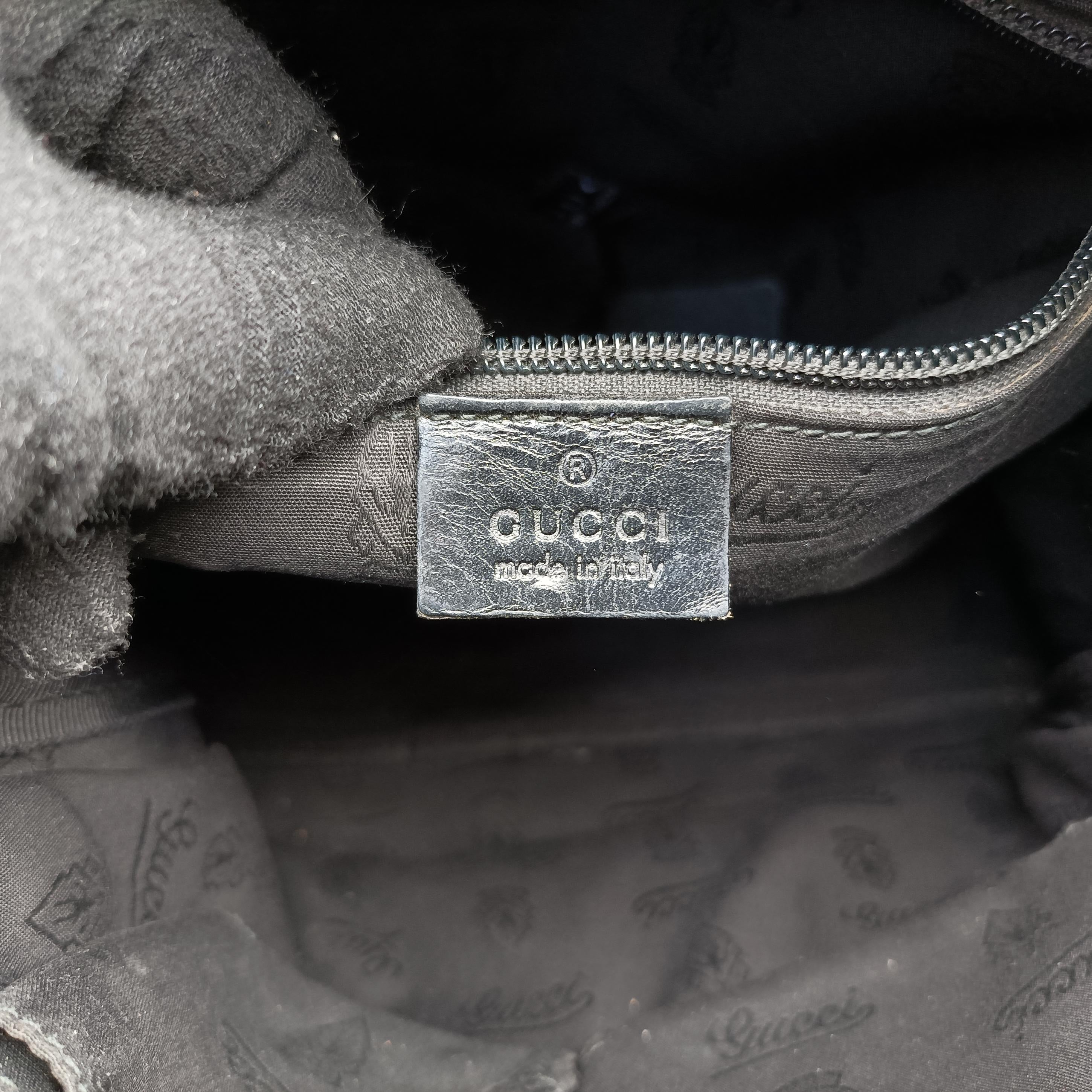 Pre-owned Gucci GG Imprime Messenger Black PVC coated canvas 201448 shoulderbag | stylenewstar