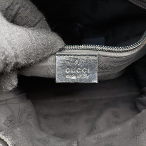 Pre-owned Gucci GG Imprime Messenger Black PVC coated canvas 201448 shoulderbag | stylenewstar