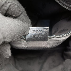 Pre-owned Gucci GG Imprime Messenger Black PVC coated canvas 201448 shoulderbag | stylenewstar