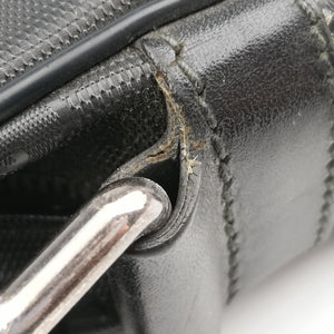 Pre-owned Gucci GG Imprime Messenger Black PVC coated canvas 201448 shoulderbag | stylenewstar