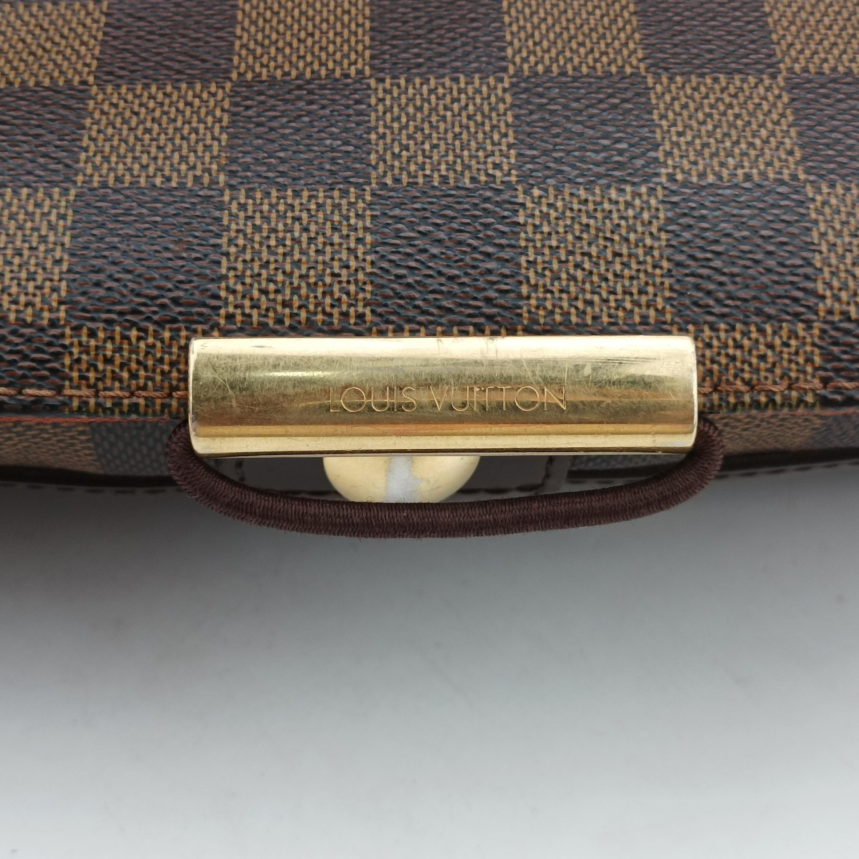 Vintage Louis Vuitton Bastille Messenger EBENE Damier Canvas N45258 shoulderbag | stylenewstar