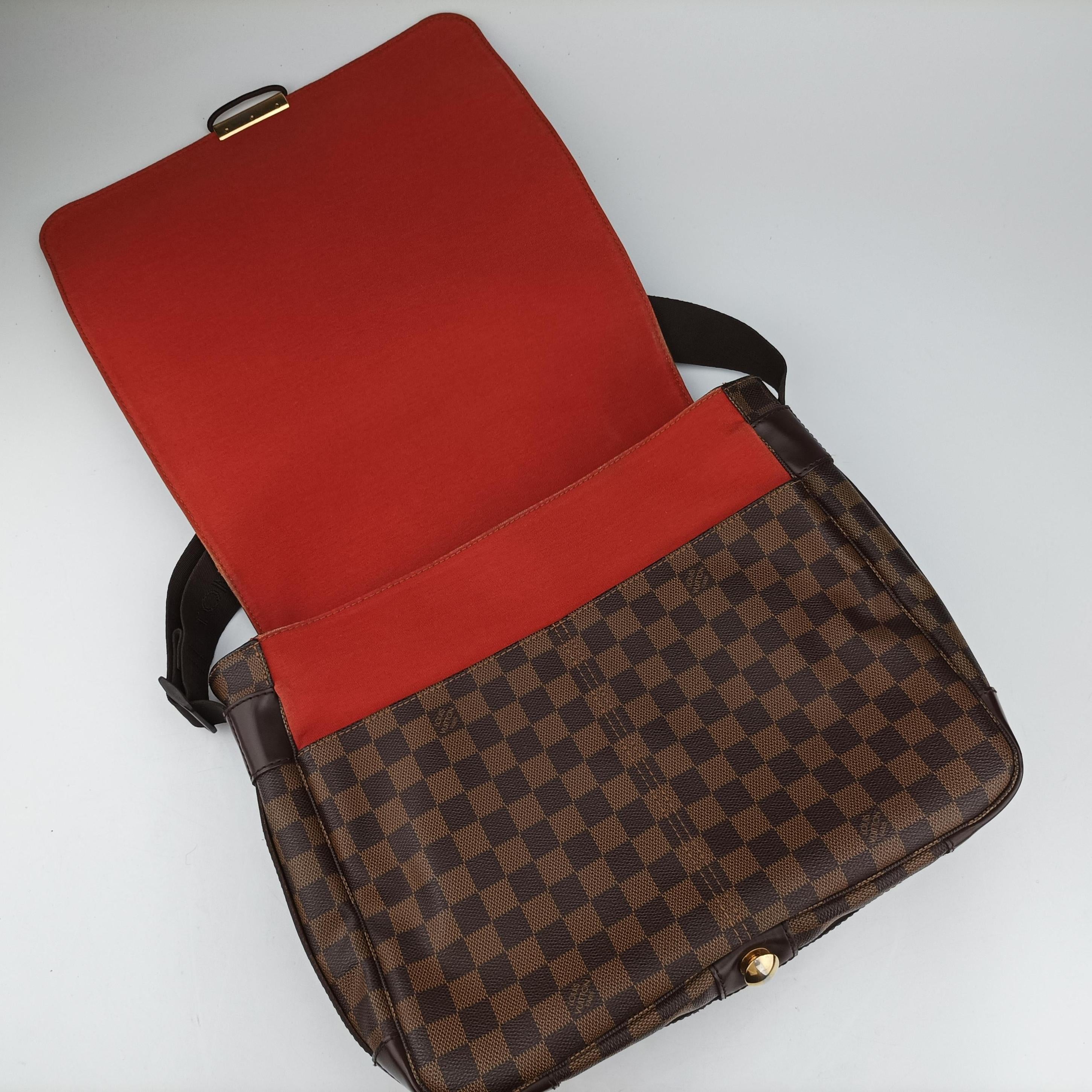 Vintage Louis Vuitton Bastille Messenger EBENE Damier Canvas N45258 shoulderbag | stylenewstar