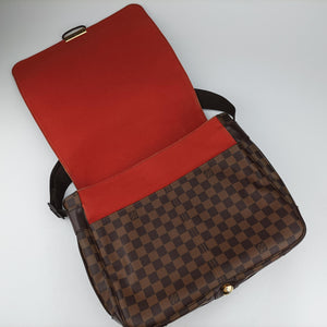 Vintage Louis Vuitton Bastille Messenger EBENE Damier Canvas N45258 shoulderbag | stylenewstar