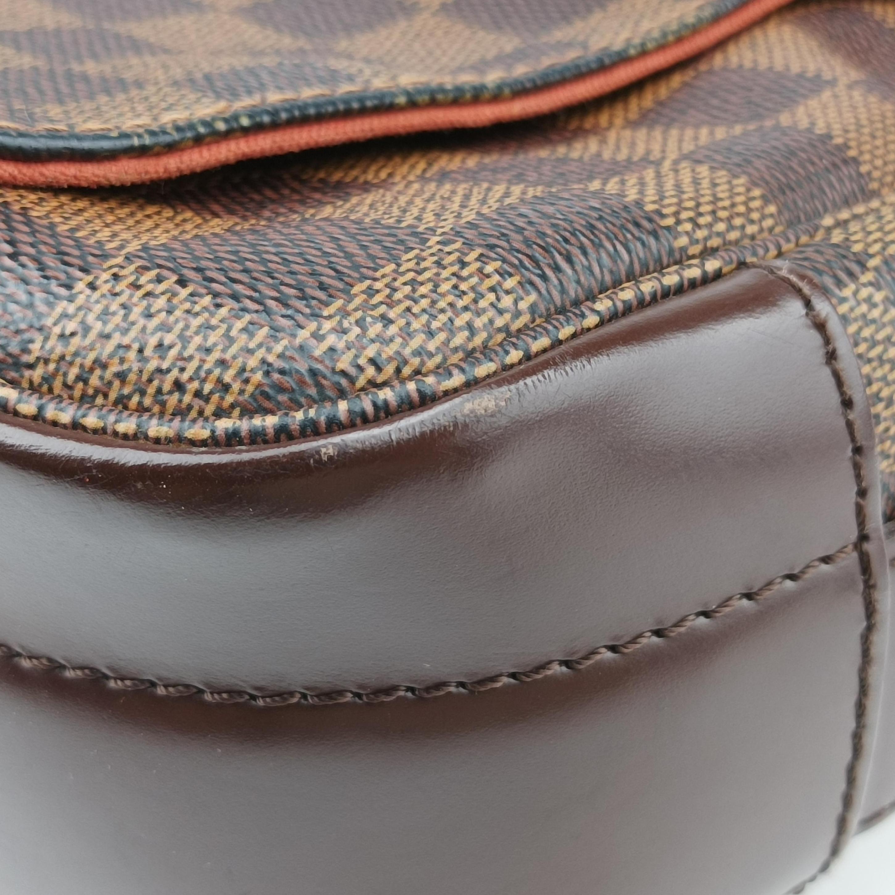 Vintage Louis Vuitton Bastille Messenger EBENE Damier Canvas N45258 shoulderbag | stylenewstar