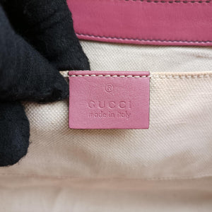 Vintage Gucci Emily Pink Leather 295402 shoulderbag | stylenewstar