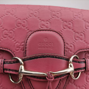 Vintage Gucci Emily Pink Leather 295402 shoulderbag | stylenewstar