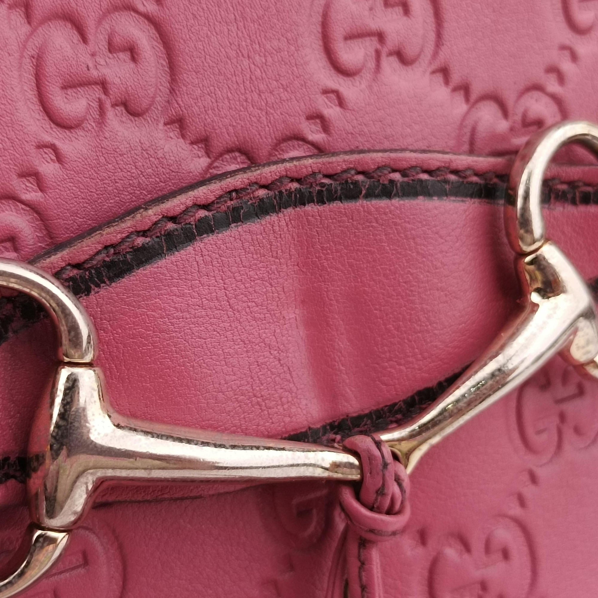 Vintage Gucci Emily Pink Leather 295402 shoulderbag | stylenewstar