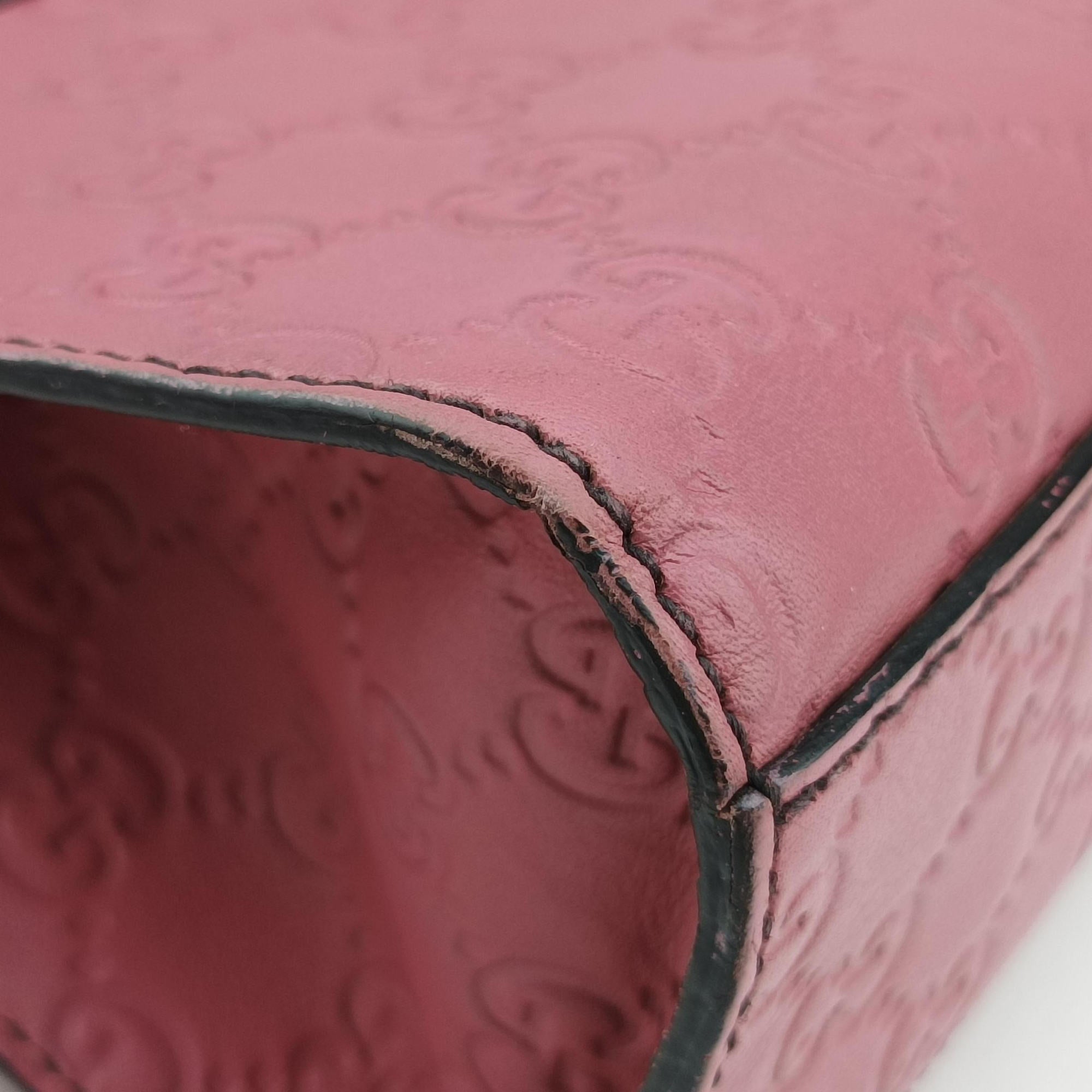 Vintage Gucci Emily Pink Leather 295402 shoulderbag | stylenewstar