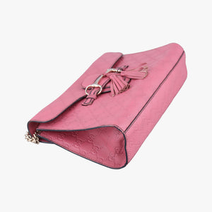 Vintage Gucci Emily Pink Leather 295402 shoulderbag | stylenewstar