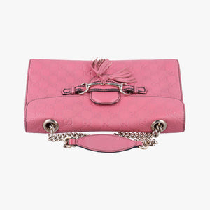 Vintage Gucci Emily Pink Leather 295402 shoulderbag | stylenewstar