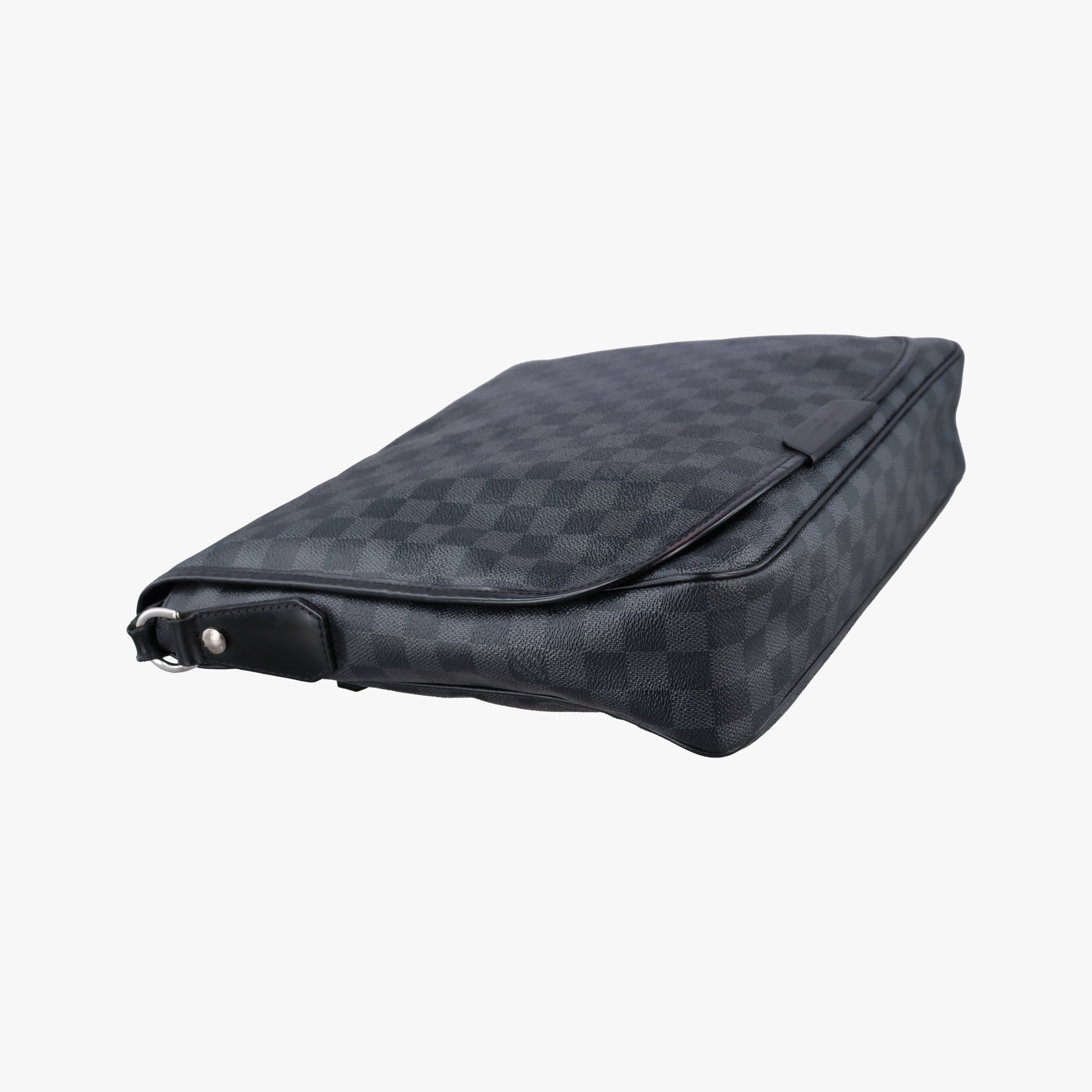 Vintage Louis Vuitton DANIEL MM Noir Damier GRAPHITE N58029 shoulderbag | stylenewstar