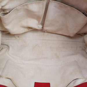 Pre-owned Gucci Emily Red Leather 295402 shoulderbag | stylenewstar