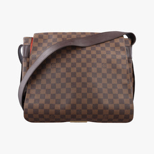 Pre-owned Louis Vuitton Bastille Messenger EBENE Damier Canvas N45258 shoulderbag | stylenewstar