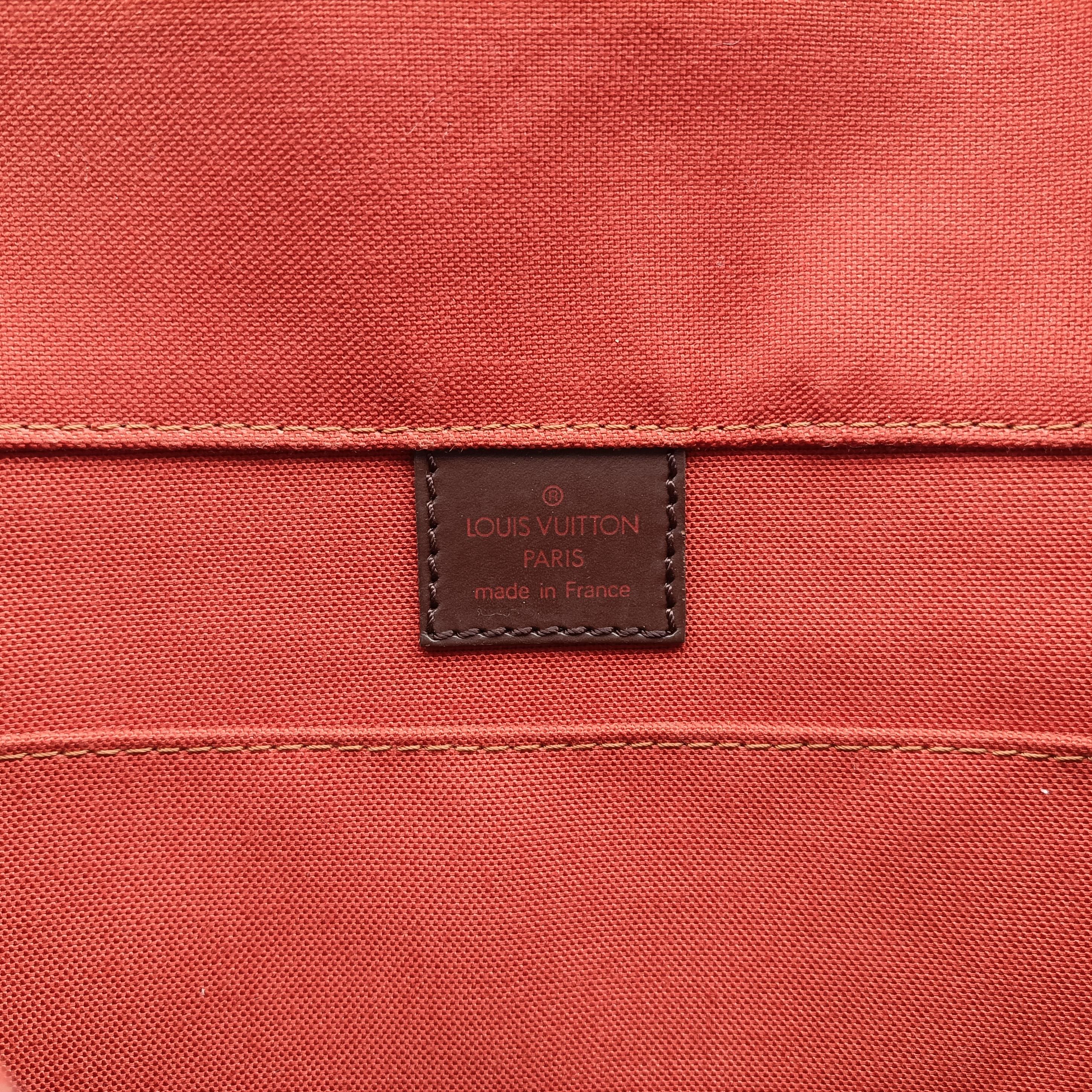 Pre-owned Louis Vuitton Bastille Messenger EBENE Damier Canvas N45258 shoulderbag | stylenewstar