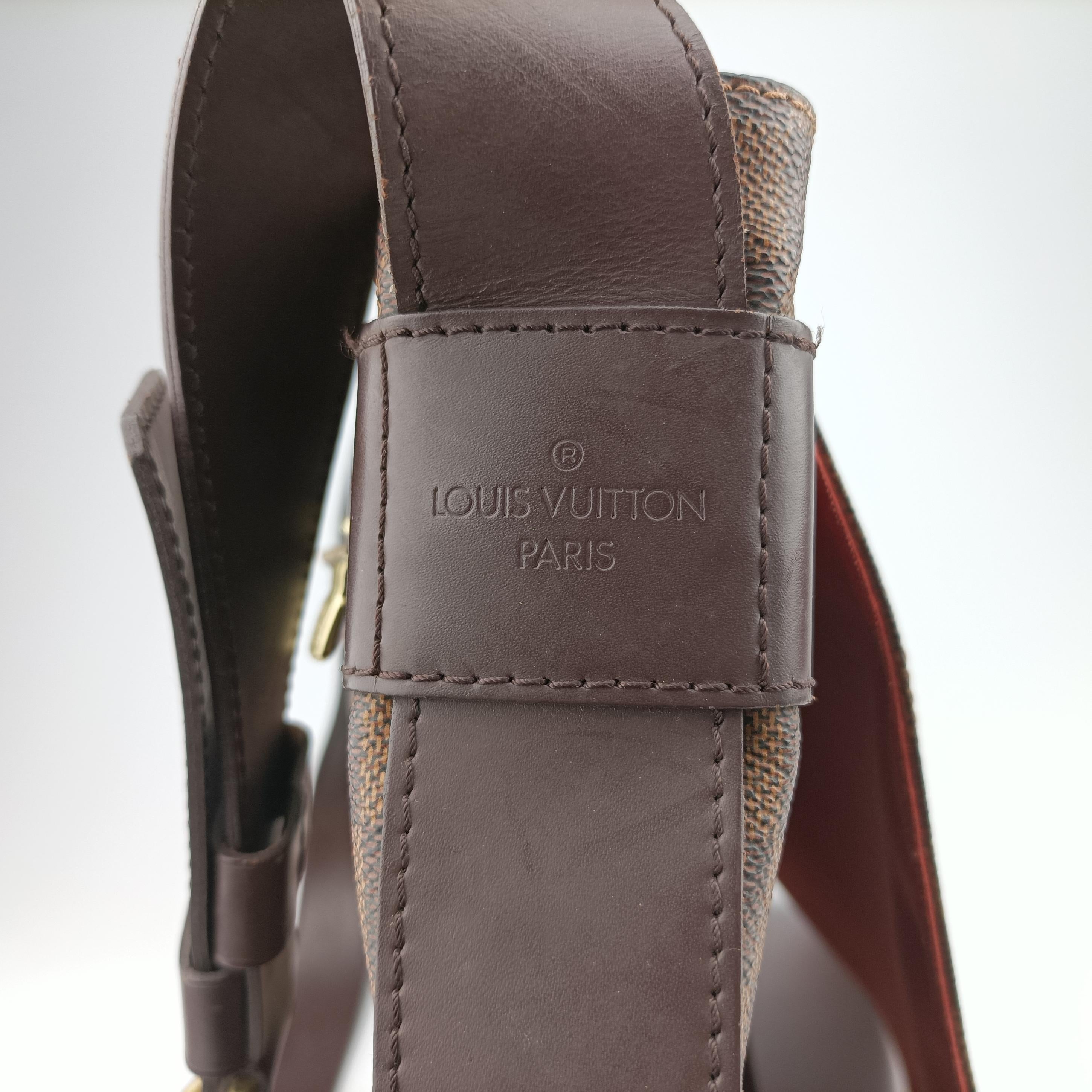 Pre-owned Louis Vuitton Bastille Messenger EBENE Damier Canvas N45258 shoulderbag | stylenewstar