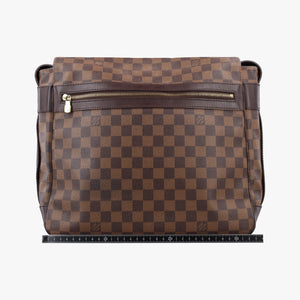 Pre-owned Louis Vuitton Bastille Messenger EBENE Damier Canvas N45258 shoulderbag | stylenewstar