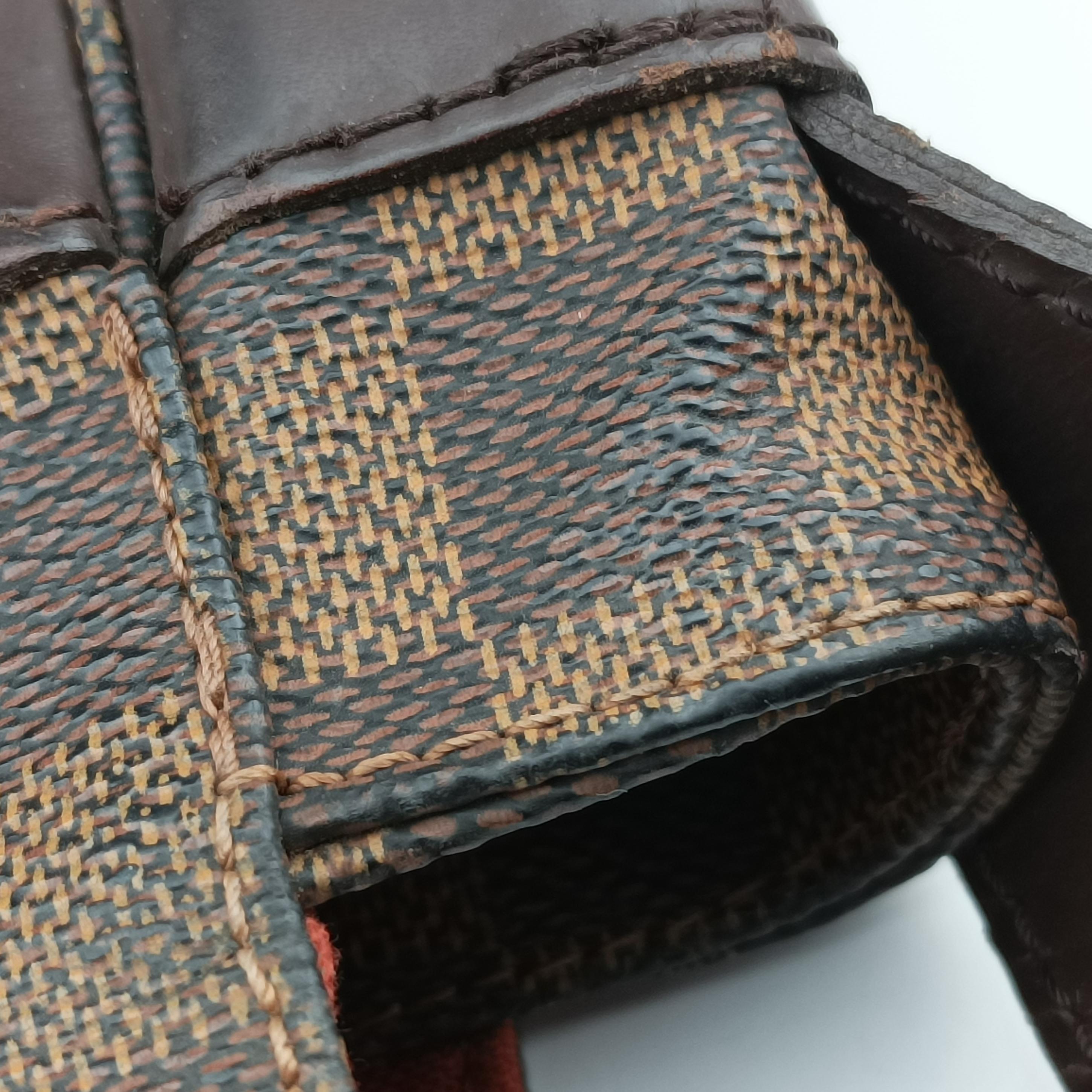 Pre-owned Louis Vuitton Bastille Messenger EBENE Damier Canvas N45258 shoulderbag | stylenewstar