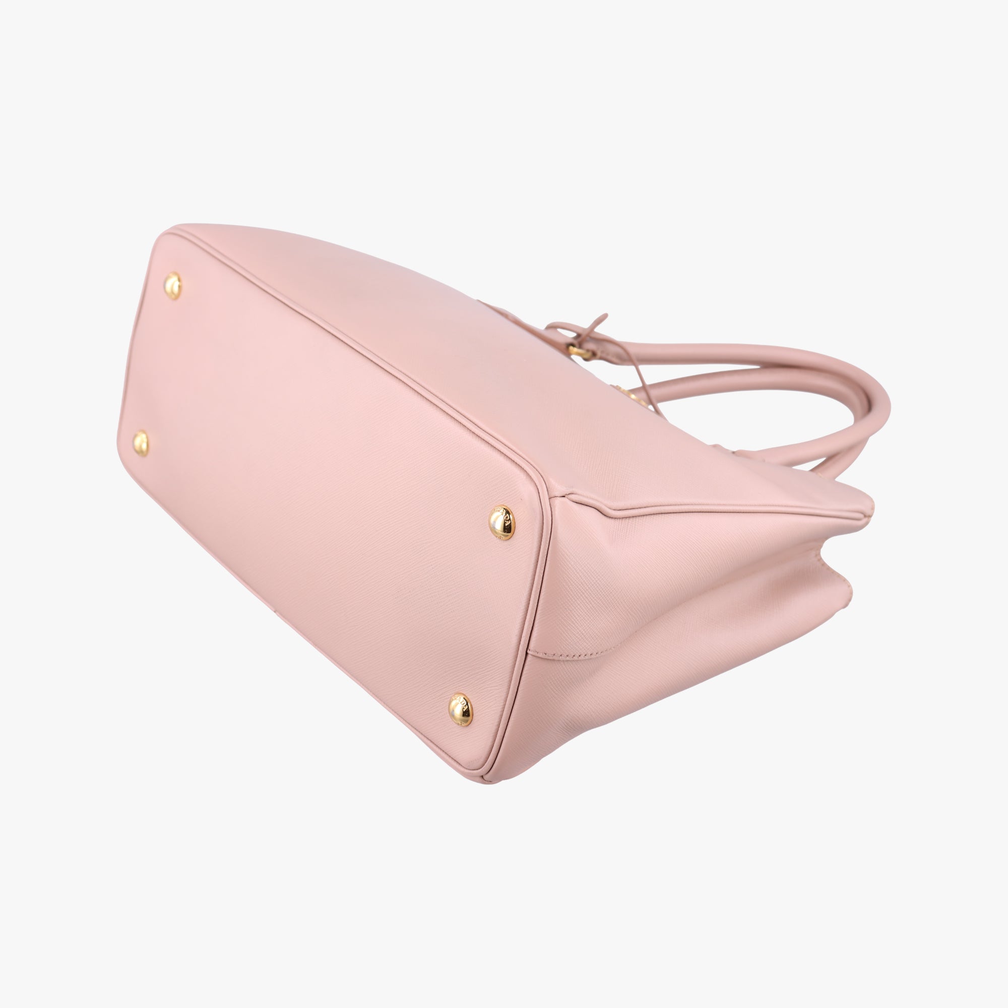 Pre-owned Prada Galleria Pink SAFFIANO Leather BN2274 shoulderbag | stylenewstar