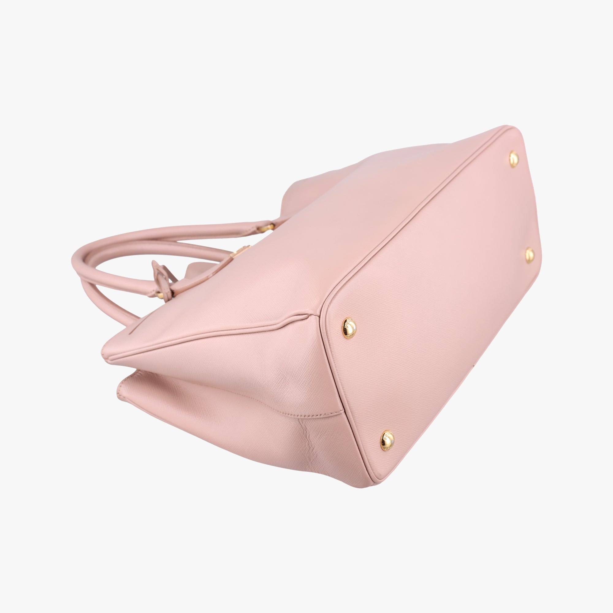 Pre-owned Prada Galleria Pink SAFFIANO Leather BN2274 shoulderbag | stylenewstar
