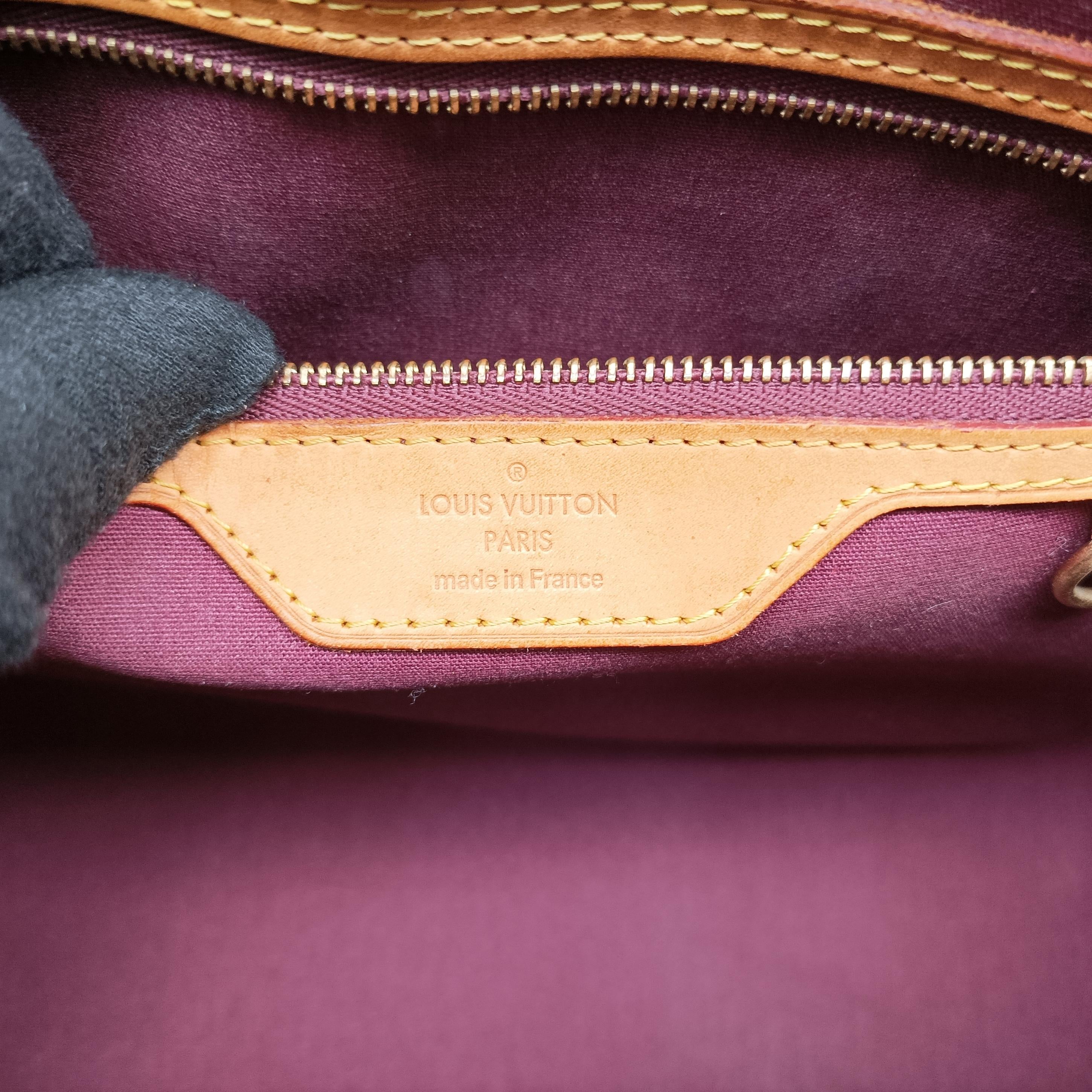 Pre-owned Louis Vuitton Brea MM ROUGE FAUVISTE Vernis M91690 shoulderbag | stylenewstar