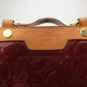 Pre-owned Louis Vuitton Brea MM ROUGE FAUVISTE Vernis M91690 shoulderbag | stylenewstar