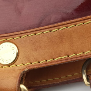 Pre-owned Louis Vuitton Brea MM ROUGE FAUVISTE Vernis M91690 shoulderbag | stylenewstar