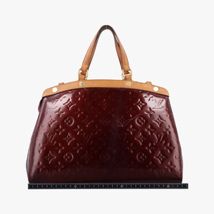 Pre-owned Louis Vuitton Brea MM ROUGE FAUVISTE Vernis M91690 shoulderbag | stylenewstar