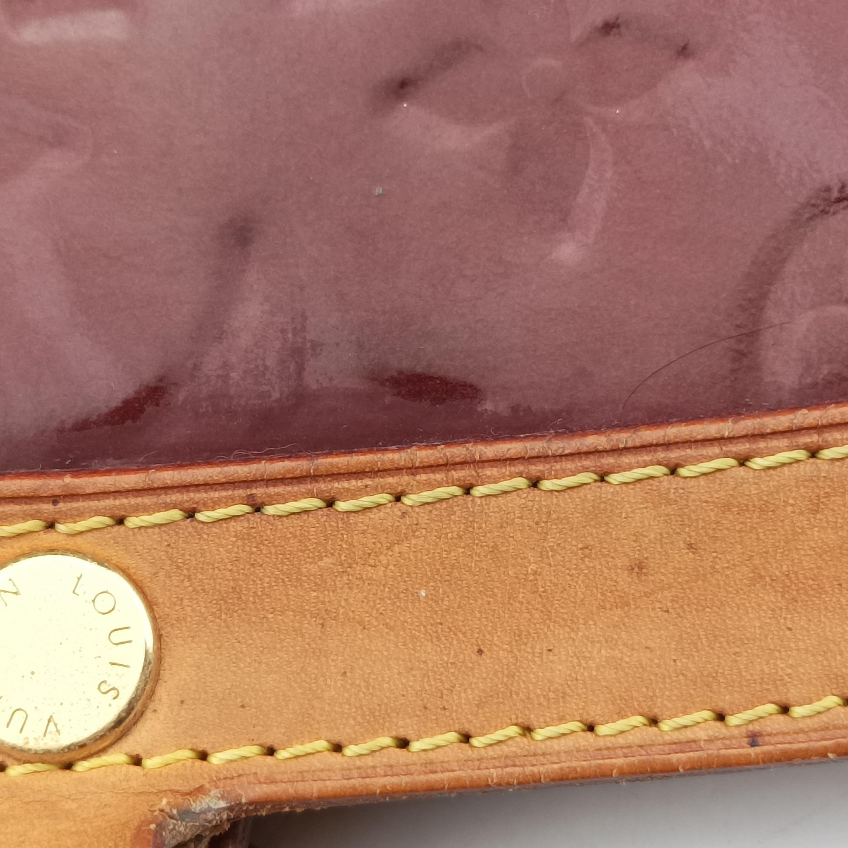 Pre-owned Louis Vuitton Brea MM ROUGE FAUVISTE Vernis M91690 shoulderbag | stylenewstar