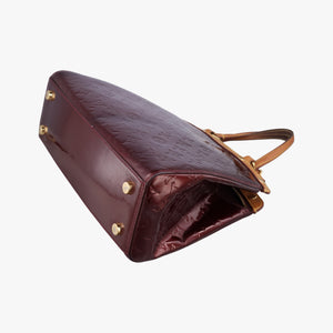 Pre-owned Louis Vuitton Brea MM ROUGE FAUVISTE Vernis M91690 shoulderbag | stylenewstar