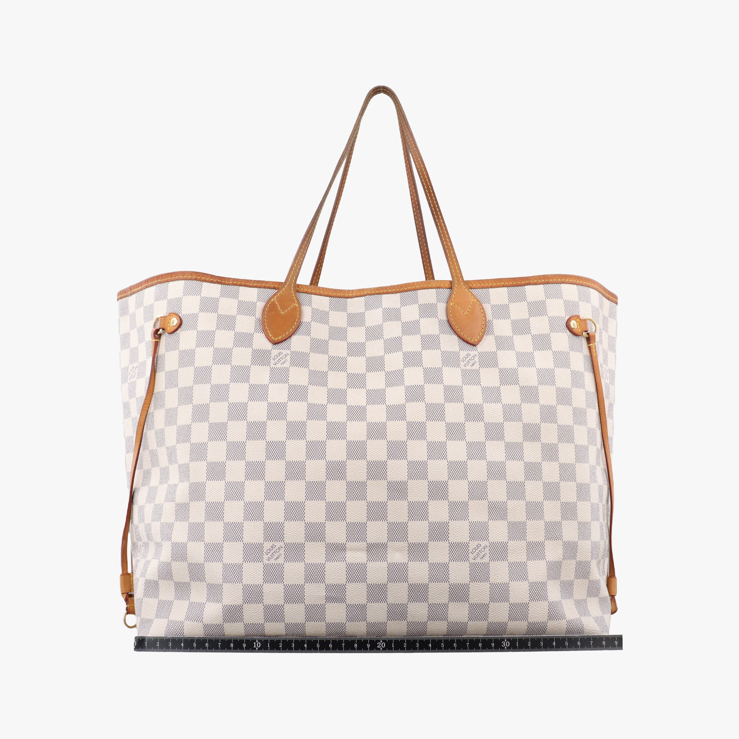 Vintage Louis Vuitton NEVERFULL GM AZUR Damier Canvas N51108 shoulderbag | stylenewstar