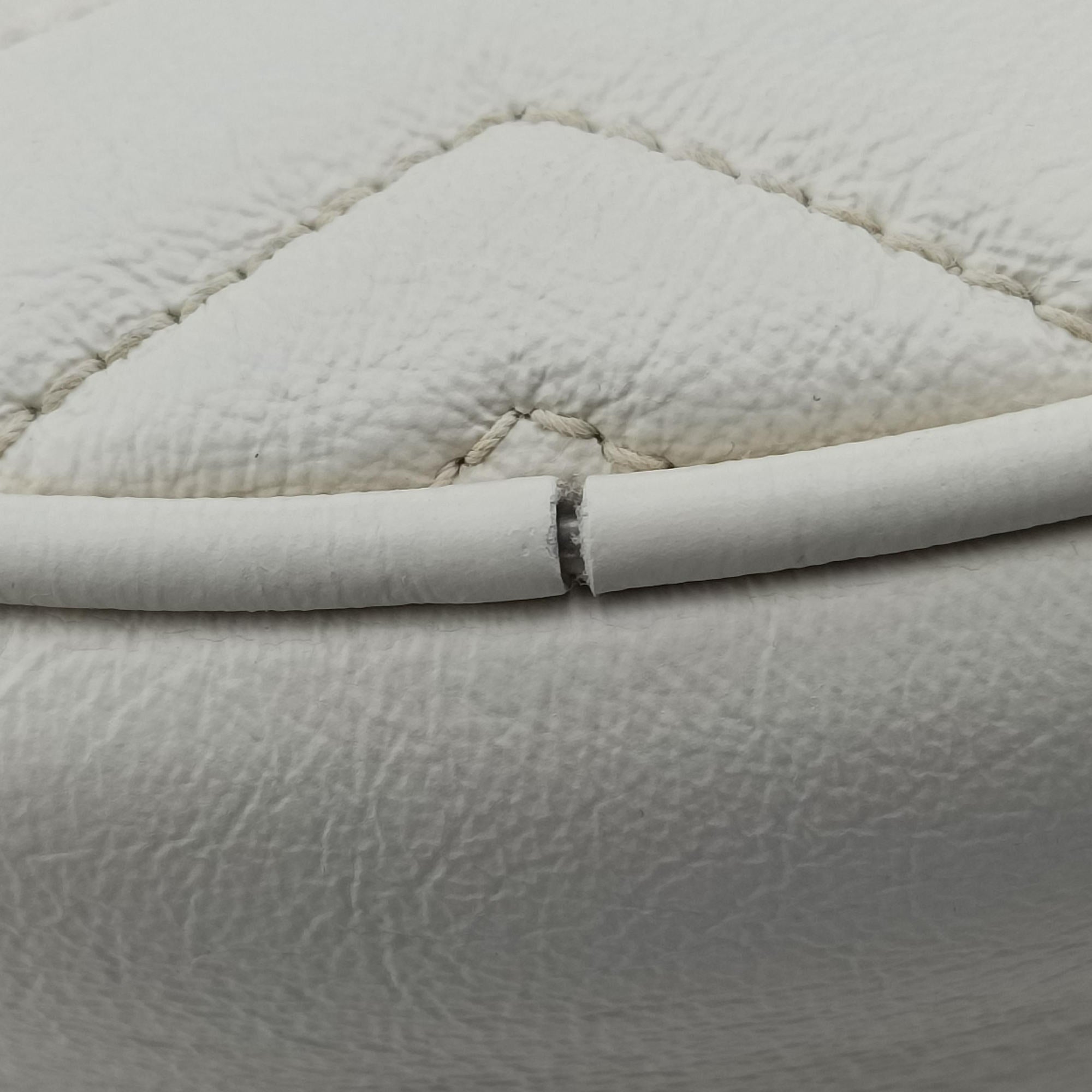 Pre-owned Gucci GG Marmont White Leather 550154 shoulderbag | stylenewstar