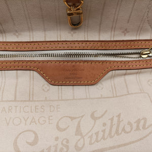 Pre-owned Louis Vuitton NEVERFULL MM AZUR Damier Canvas N51107 shoulderbag | stylenewstar
