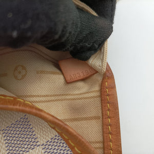 Pre-owned Louis Vuitton NEVERFULL MM AZUR Damier Canvas N51107 shoulderbag | stylenewstar