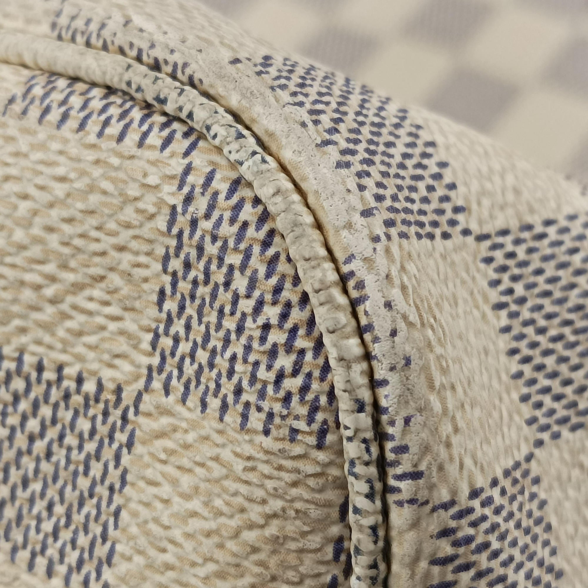 Pre-owned Louis Vuitton NEVERFULL MM AZUR Damier Canvas N51107 shoulderbag | stylenewstar